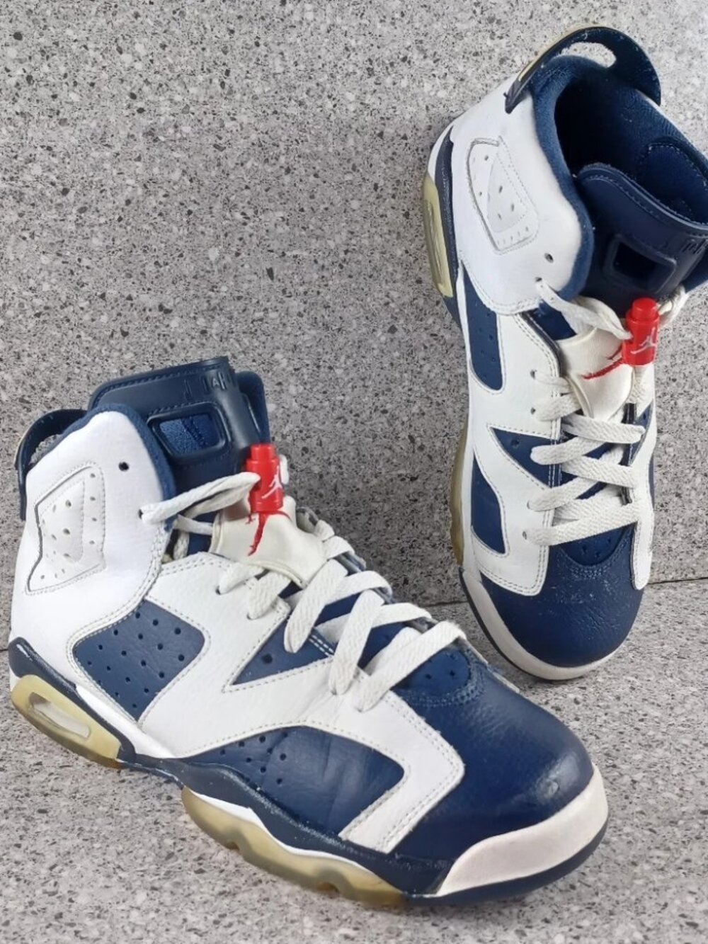 Nike Air Jordan 6 Retro Olympic Sneakers 6.5Y Shoes